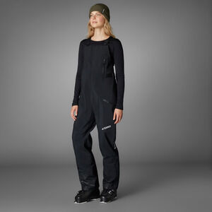 Womens Sz S Adidas Terrex Techrock 3L GORE-TEX C-Knit Ski Bib Pants IN8783 $550